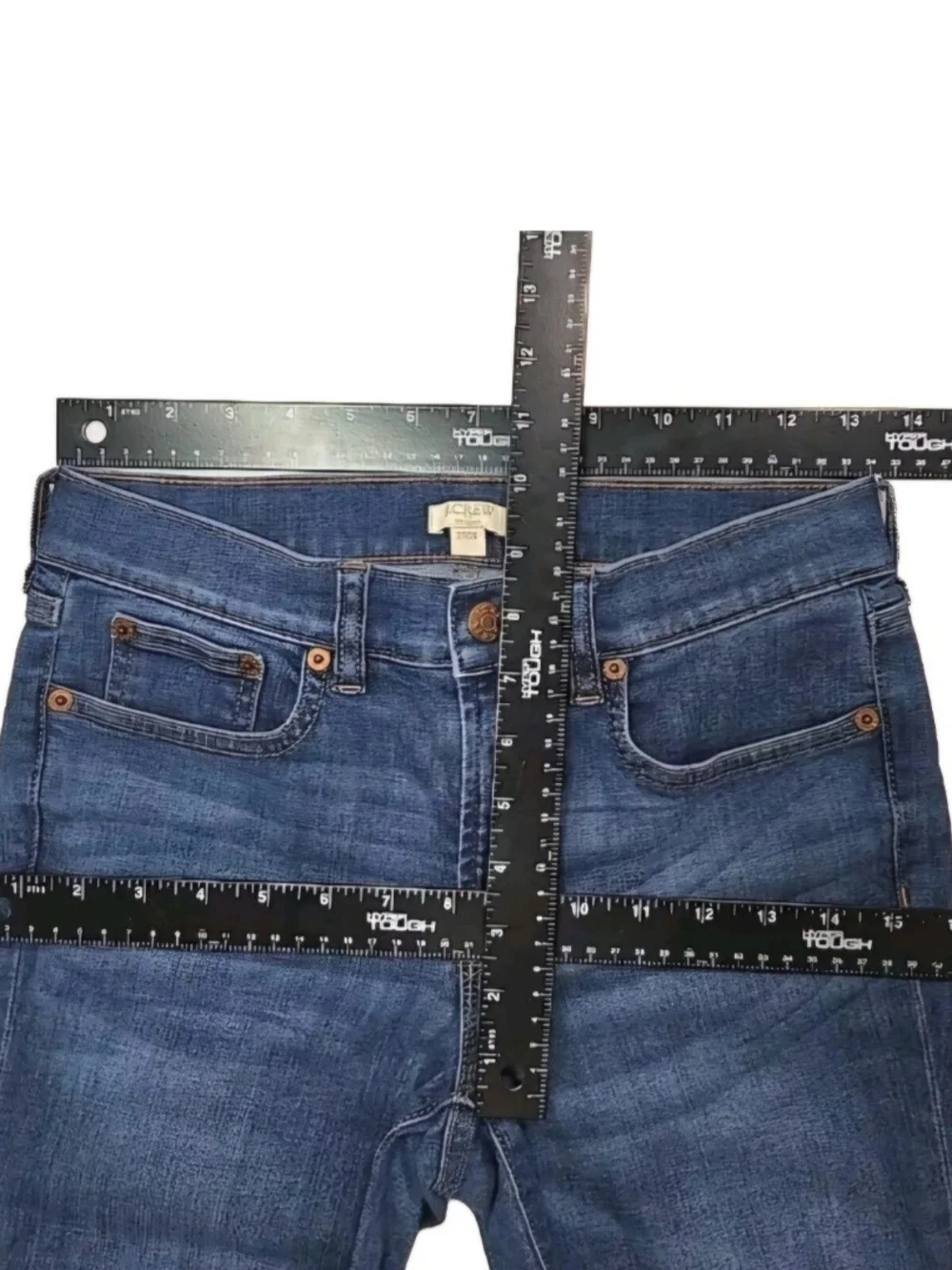 J. Crew - Stretch Jeans Womens 27x26 Mid Rise Skinny Crop Ankle (actual 28x26)